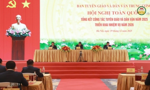 Triển khai công tác tuyên giáo và dân vận năm 2026