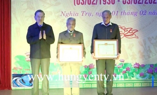 Đại tướng Tô Lâm dự lễ kỷ niệm 90 năm thành lập Đảng tại xã Nghĩa Trụ