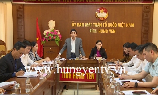 MTTQ tỉnh triển khai trực tuyến tăng cường  phòng, chống dịch Covid - 19