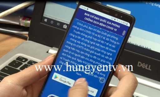 VNPT Hưng Yên triển khai phần mềm khai báo y tế toàn dân