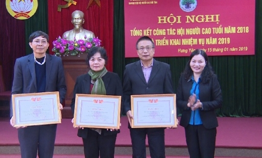 Hưng Yên tổng kết công tác Hội Người cao tuổi năm 2018