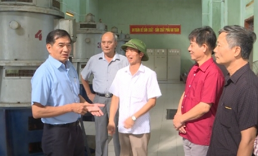 Kiểm tra công tác phòng, chống bão số 5 ở Hưng Yên