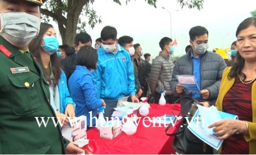 Tuổi trẻ Hưng Yên chung tay chống dịch Covid - 19