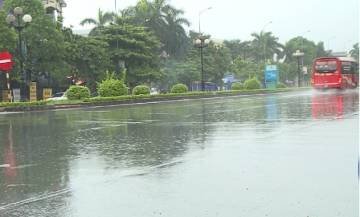 Mưa tiếp tục kéo dài trong hai ngày tới ở Hưng Yên