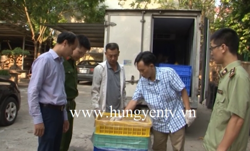 Văn Lâm: Bắt giữ 1.900 kg thịt lợn không rõ nguồn gốc 