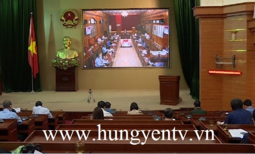 Hưng Yên dự hội nghị toàn quốc triển khai công tác phòng chống dịch Covid- 19