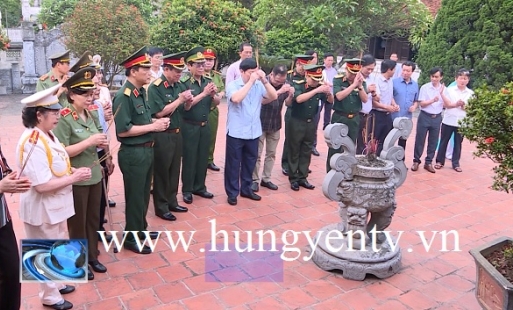 Ban liên lạc Hội đồng hương Hưng Yên tại Hà Nội thăm và làm việc với tỉnh