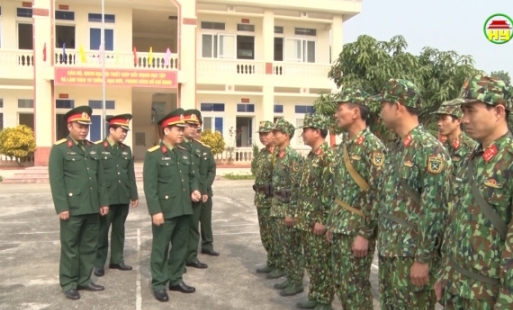 Kiểm tra công tác SSCĐ bảo vệ Đại hội Đảng