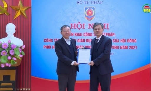 Sở Tư pháp: Triển khai công tác phổ biến giáo dục pháp luật và công tác tư pháp năm 2021.