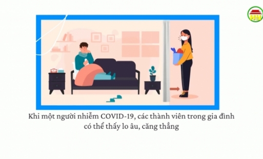 Ứng phó với căng thẳng tinh thần khi có F0 điều trị tại nhà
