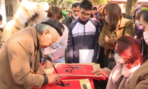 Nét đẹp cho chữ đầu năm