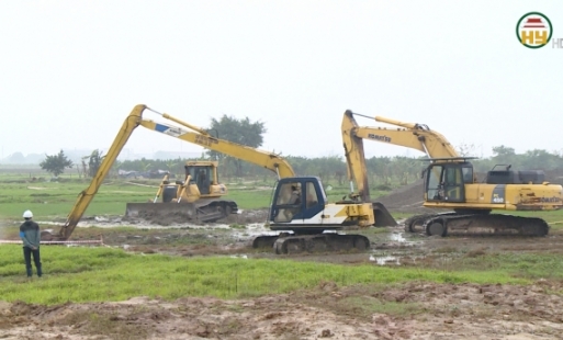 Cưỡng chế GPMB khu công nghiệp Yên Mỹ