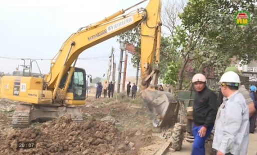  Bàn giao mặt bằng đường Tân Phúc – Võng Phan