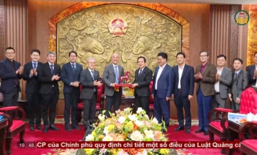 Chủ tịch UBND tỉnh tiếp Tập đoàn WHA