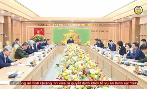 Hội nghị Ban Chỉ đạo bầu cử tỉnh