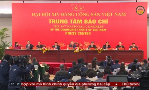 Họp báo quốc tế Đại hội đại biểu toàn quốc lần thứ XIV của Đảng
