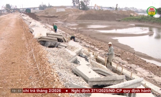 Thi công xuyên lễ Tết nhằm đưa công trình vượt tiến độ