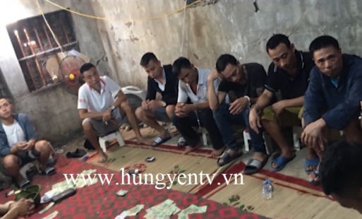 Hưng Yên: Triệt phá nhóm đối tượng tổ chức đánh bạc chuyên nghiệp liên tỉnh