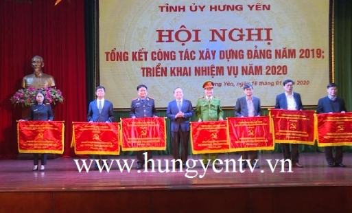 Hưng Yên tổng kết công tác xây dựng Đảng năm 2019, triển khai nhiệm vụ năm 2020