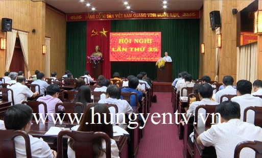Hội nghị BCH Đảng bộ tỉnh Hưng Yên lần thứ 35