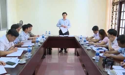 HĐND tỉnh Hưng Yên giám sát tại Sở Tài nguyên & Môi trường