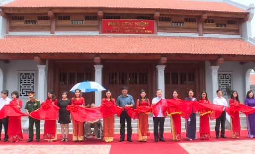 Đón nhận Bằng xếp hạng di tích lịch sử Nhà lưu niệm nữ du kích Hoàng Ngân 