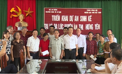 Triển khai dự án sinh kế tại huyện Ân Thi