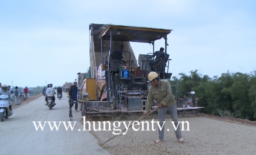 Sẽ thông tuyến dự án nâng cấp đê tả sông Luộc trong năm 2019