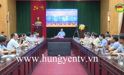 Hưng Yên dự hội nghị trực tuyến Diễn đàn Cấp cao Năng lượng Việt Nam 2020