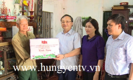 Hưng Yên sâu sắc biết ơn, tri ân công lao to lớn của các thương binh, liệt sỹ