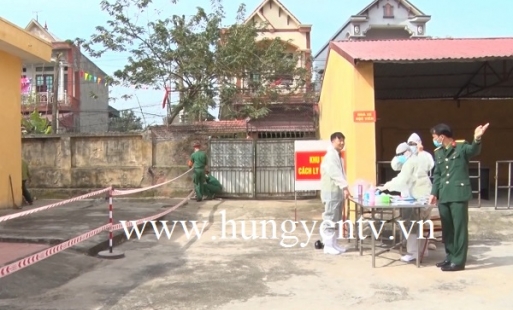 Thông tin về 2 ca dương tính với Covid-19 từng cách ly tại Trường Quân sự tỉnh Hưng Yên