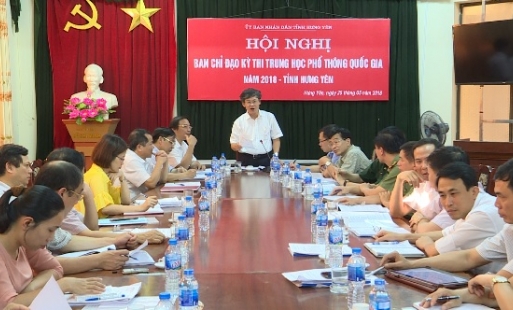 Kỳ thi THPT quốc gia diễn ra tại 29 địa điểm ở Hưng Yên