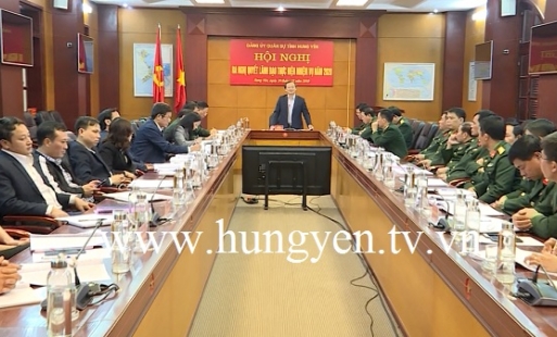 Đảng ủy Quân sự tỉnh ra Nghị quyết lãnh đạo thực hiện nhiệm vụ năm 2020
