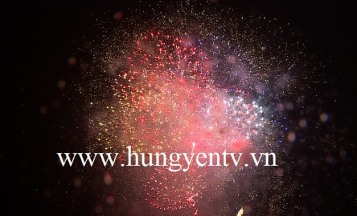 Hân hoan thời khắc giao thừa ở thành phố Hưng Yên