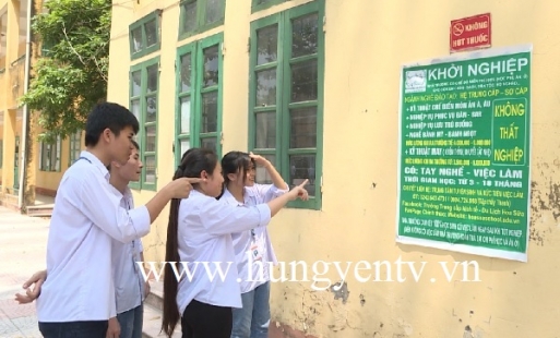 THPT Kim Động: Định hướng nghề nghiệp gắn với tuyên truyền phòng chống bạo lực cho học sinh