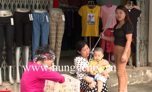 TP Hưng Yên: Nhiều người dân còn lơ là trong việc đeo khẩu trang phòng dịch Covid - 19