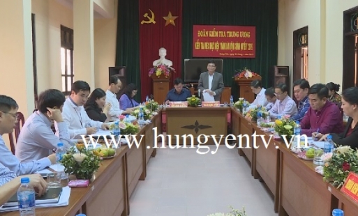 Kiểm tra việc thực hiện“Năm dân vận chính quyền