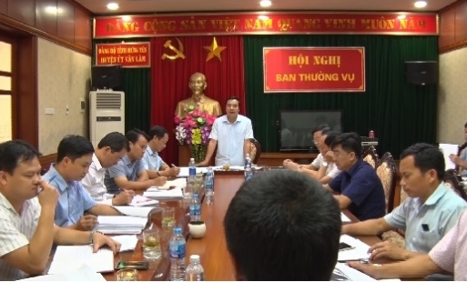 Giám sát việc thực hiện các đề án tại Văn Lâm