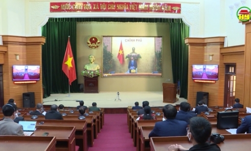 Chính Phủ tổ chức họp trực tuyến phòng, chống dịch CoVid – 19