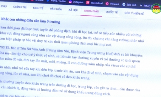 Học sinh đã sẵn sàng tới trường học trực tiếp