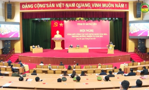 Tổng kết công tác xây dựng Đảng năm 2021 và triển khai nhiệm vụ năm 2022
