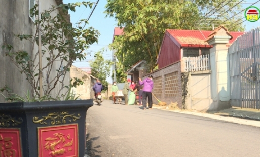 Xây dựng nếp sống văn minh tại xã Dị Chế