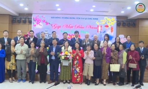 Hội đồng hương Hưng Yên tại tỉnh Quảng Ninh tổ chức Gặp mặt đầu Xuân Giáp Thìn năm 2024