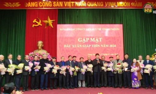 Hưng Yên tổ chức gặp mặt Ban liên lạc Tỉnh uỷ viên hưu 