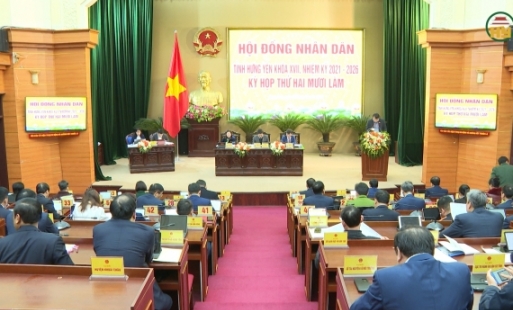 Kỳ họp thứ 25 - HĐND tỉnh khóa XVII