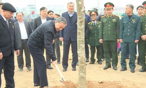 Tổng Bí thư Tô Lâm dự lễ phát động trồng cây Xuân Ất Tỵ tại Hưng Yên
