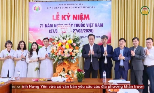 Chúc mừng Ngày thầy thuốc Việt Nam