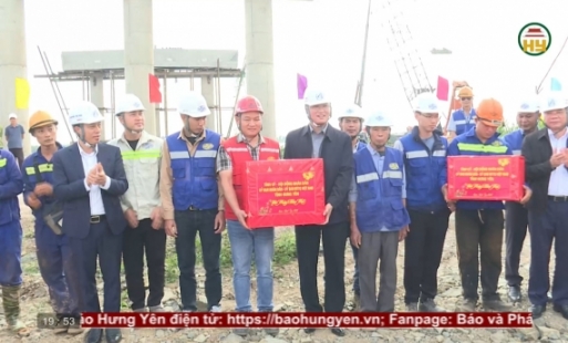 Động viên các đơn vị thi công dự án trọng điểm