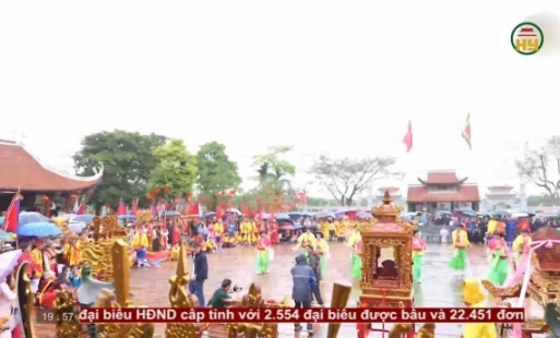 Khai mạc lễ hội đền thờ Triệu Việt Vương