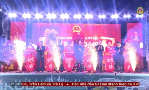 Khai trương tuyến phố đi bộ Nam Hòa